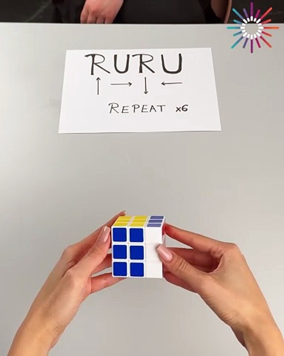 Solve rubik’s cube using this method 🧠