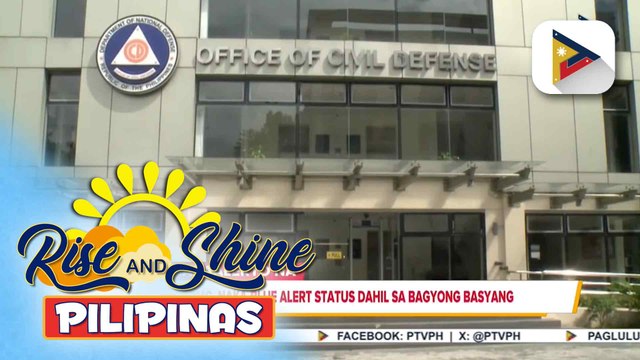 NDRRMC, naka-blue alert status dahil sa Bagyong #BasyangPH; PAL, nagkansela na ng flights