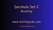 Decimals Set C Short