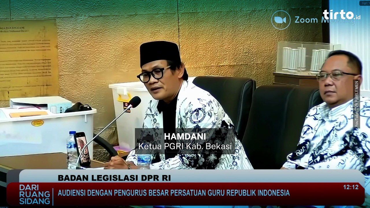 PGRI Heran Status Honorer Hanya Ada untuk Guru: Profesi Lain Tidak Ada | Tirto Recap