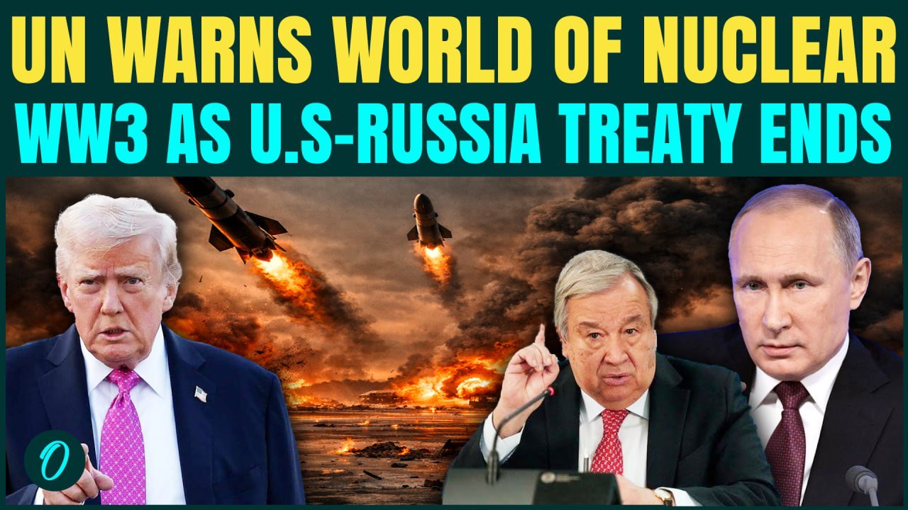 U.S vs Russia Nuclear WW3 Warning: United Nations Warns Nuclear Risk At HIGHEST Level As Treaty Ends