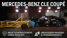 Mercedes-Benz CLE Coupé Sicherheit | Ergebnisse aus dem ANCAP Crashtest