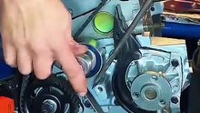 Tensioning Your Fan Belt_ Easy Fix! 😊#FanBeltFix#DIYCarRepair#TensionFanBelt#CarMaintenance#mechanic