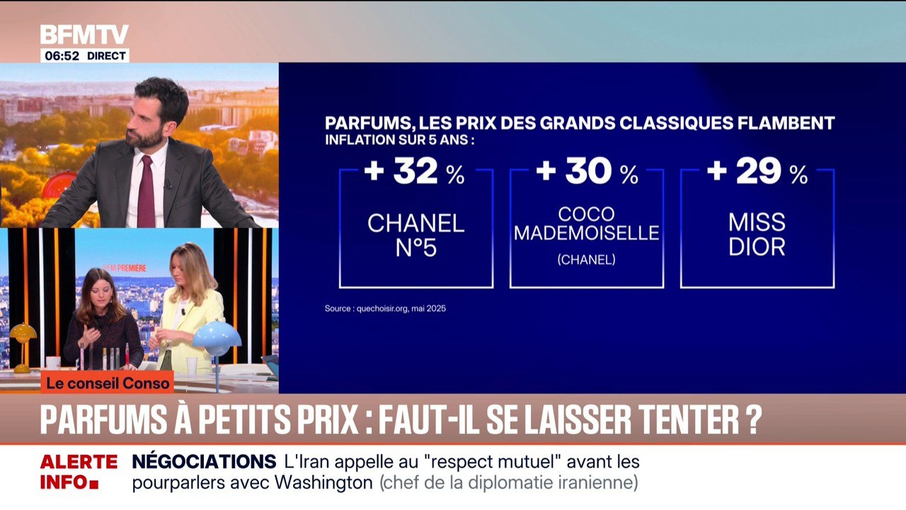 LE CONSEIL CONSO - Parfums à petits prix: faut-il se laisser tenter?