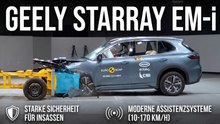 Geely Starray EM-i ANCAP Crashtest | Ergebnisse im Detail