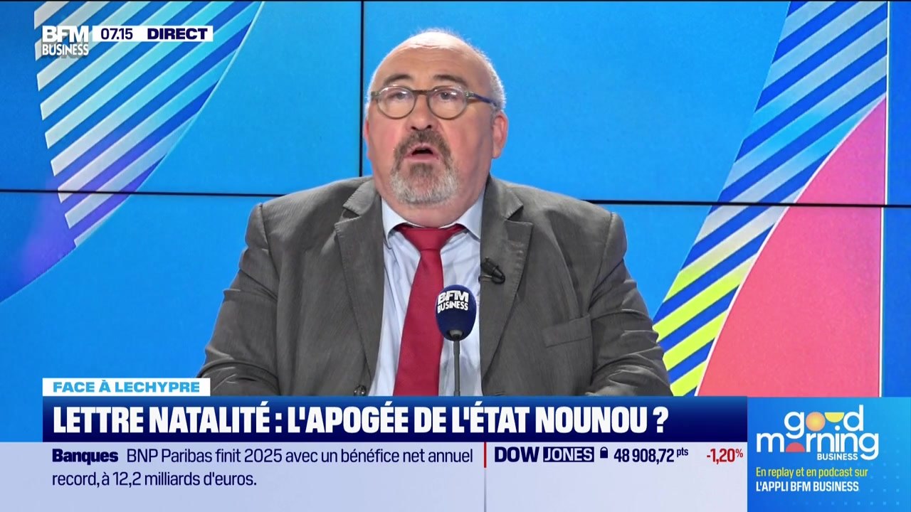 Emmanuel Lechypre face à Raphaël Legendre : Lettre sur la natalité, l’apogée de l’État nounou ? - 06/02