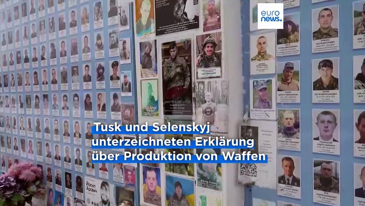 Kampfflugzeuge für die Ukraine: Tusk sendet in Kyjiw ein klares Signal