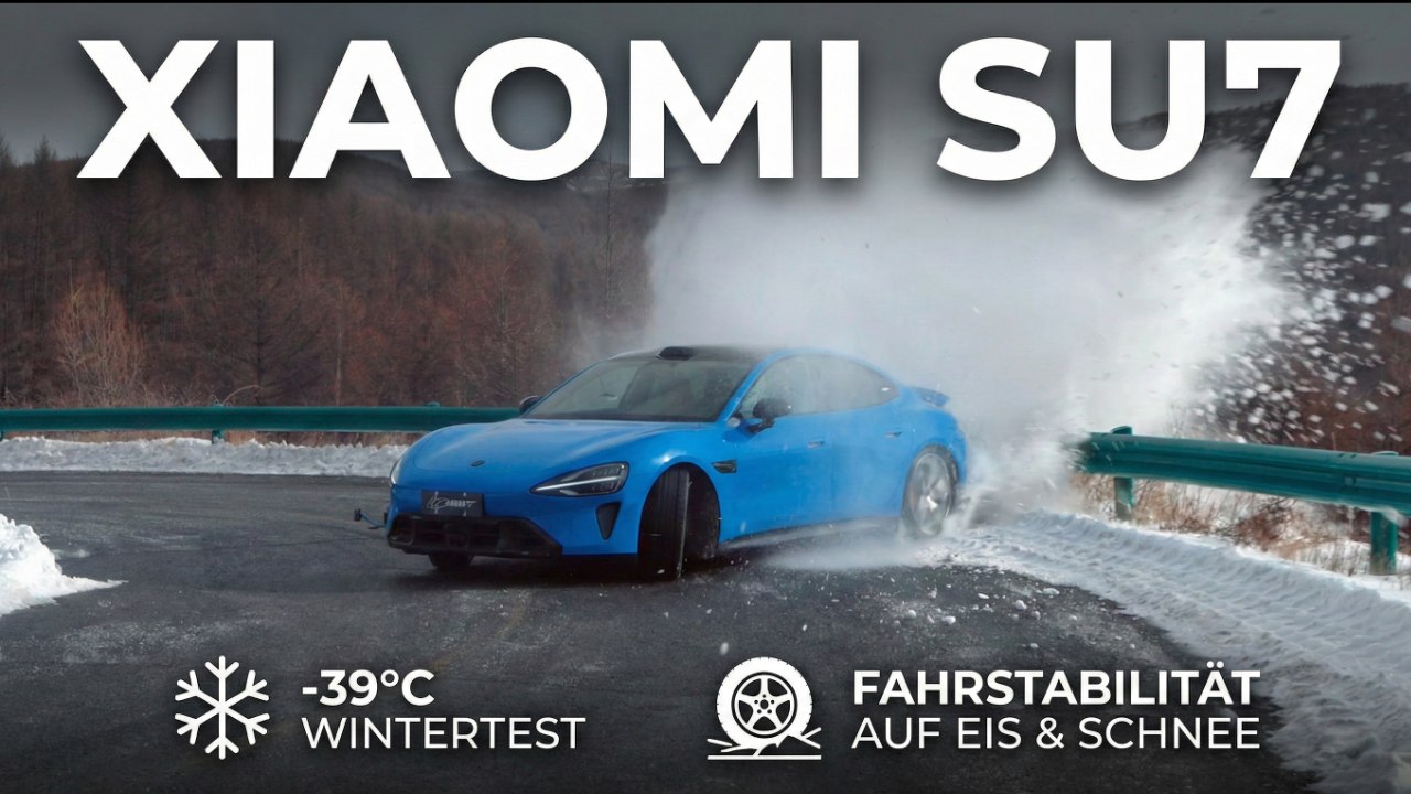 Xiaomi SU7 Extremtest im hohen Norden