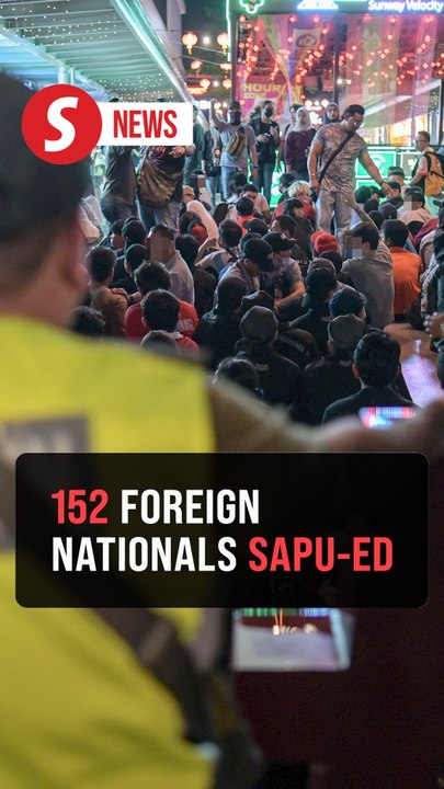 152 foreign nationals nabbed in immigration raid in KL