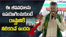 Chandrababu Powerful Speech: వీటిని ఉపయోగించుకుంటే రాష్ట్రానికి నీటికరువే ఉండదు| Asianet News Telugu