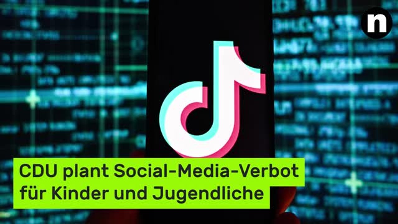 TikTok und Instagram erst ab 16 Jahren: CDU plant Social-Media-Verbot für Kinder und Jugendliche