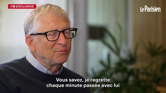 Les regrets de Bill Gates sur sa relation avec Jeffrey Epstein