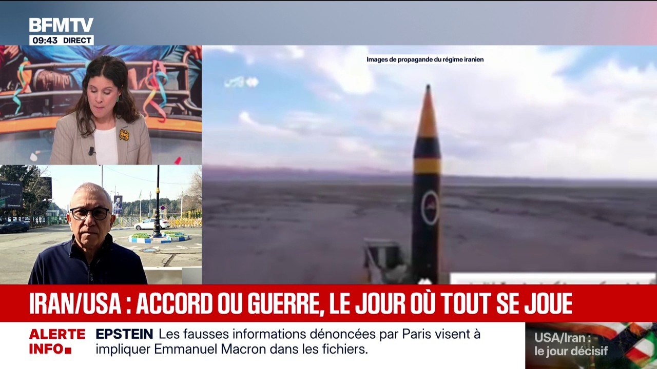 ran/États-Unis: Téhéran diffuse les images d'un nouveau missile juste avant les négociations