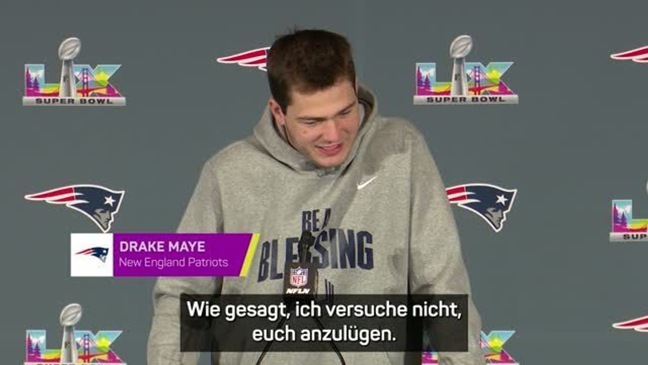 Maye vor Super Bowl: 'Fühle mich großartig'