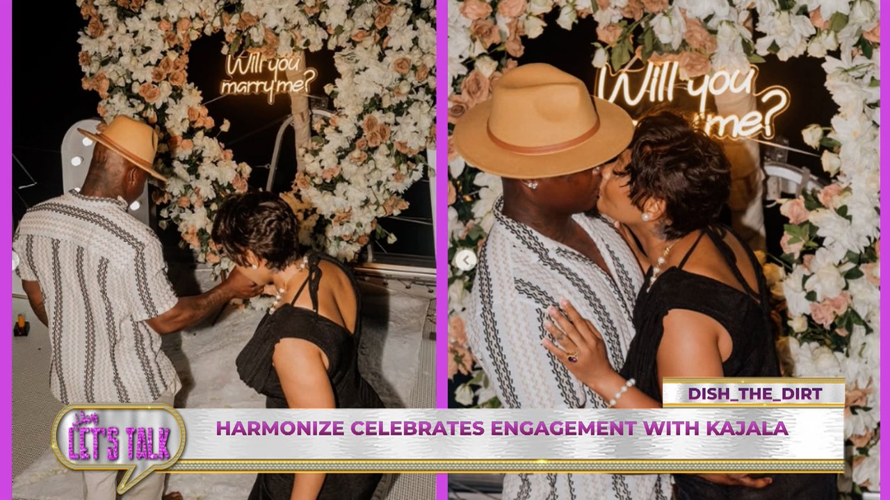 Harmonize  Celebrates Engagement With Kajala. #ebruletstalk #harmonize