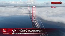 Çanakkale Boğazı, sis nedeniyle çift yönlü olarak ulaşıma kapatıldı
