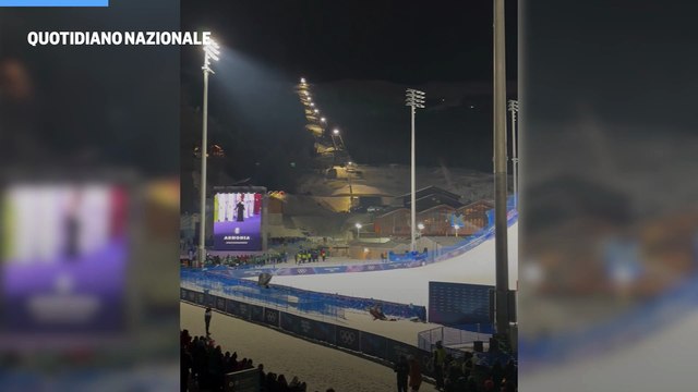 Livigno, la cerimonia di apertura delle Olimpiadi