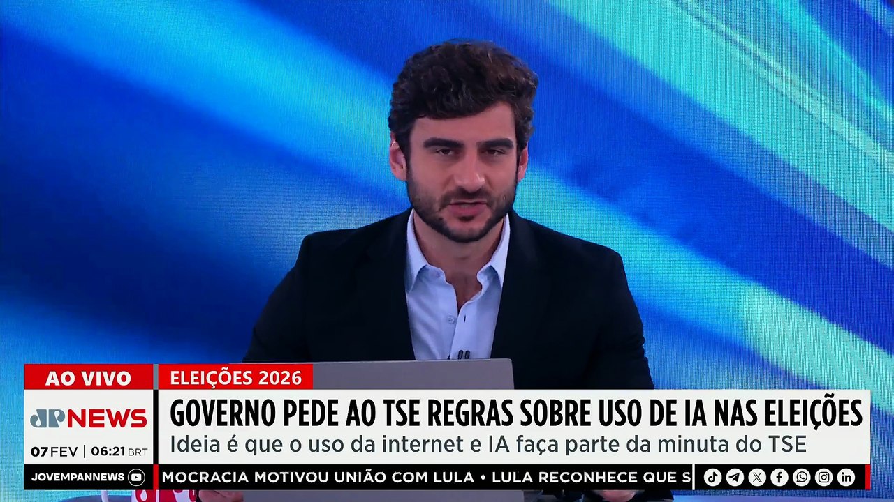 Governo pede ao TSE regras para uso de IA e redes sociais nas eleições de 2026