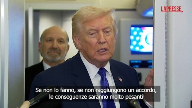 Trump: «L'Iran vuole un accordo ma se non lo raggiunge le conseguenze saranno pesanti»