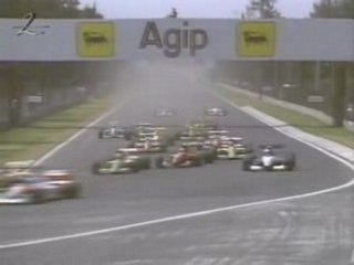 F1 - Départ et crambolage du GP du Mexique en 1992