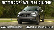 Fiat Toro 2026 – Kompakter Pickup mit starkem Auftritt