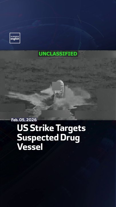 US Strike Targets Suspected Drug Vessel