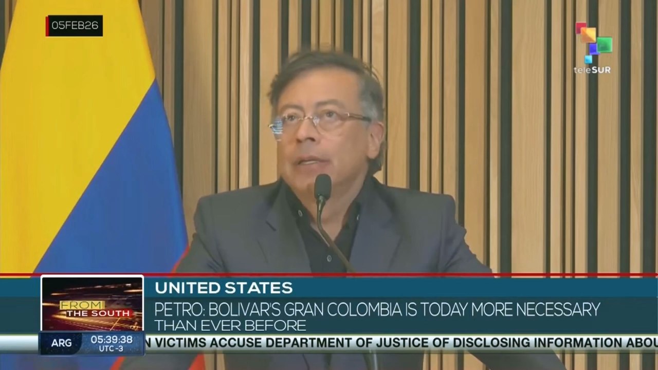 Colombian Pres. concludes visit to Washington questioning the current international order