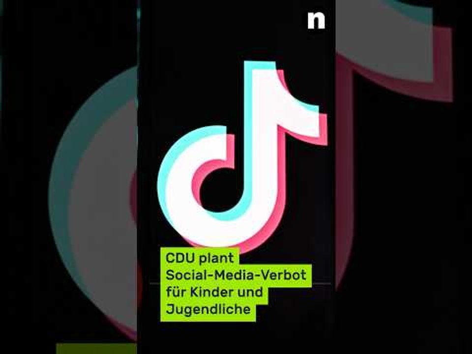 TikTok und Instagram erst ab 16 Jahren: CDU plant Social-Media-Verbot für Kinder und Jugendliche
