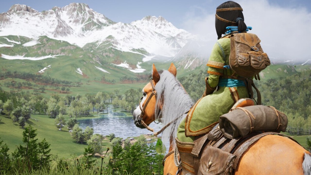 Realistisches pferdespiel in unreal engine 5 startet im märz in den early access, lässt euch den alltag eines mongolischen kuriers erleben