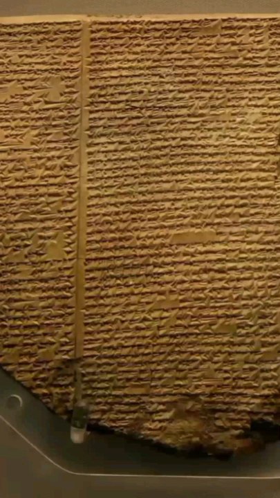 El Poema de Gilgamesh fue escrito alrededor de los años 2500-2000 a.c en escritura cuneiforme.🤔📚☕️