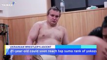 Ukrainian Wrestler in Japan Sets Sights on Sumo's Top Ranking