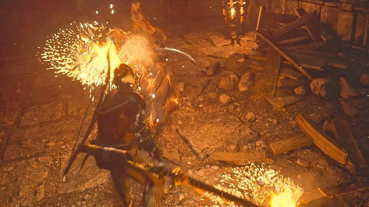 Schleichen mit dem bogen, kämpfen mit dem feuerschwert: das ist die fantasy-action von soulframe