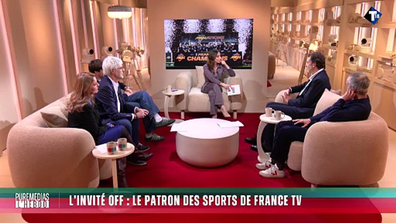 Laurent-Éric Le Lay revient sur la cession de 9 matchs du Tournoi des Six nations à TF1 dans "Puremédias, l'hebdo"