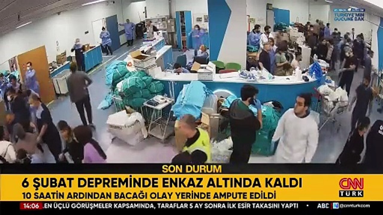 6 Şubat depreminde enkaz altında kaldı: 10 saatin ardından bacağı olay yerinde ampute edildi