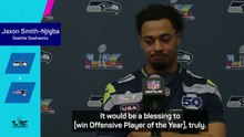 Smith-Njigba 'tremendously blessed' to win NFL Offensive Player of the Year