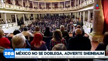 “México no se doblega, no se rinde y no se vende”: Claudia Sheinbaum