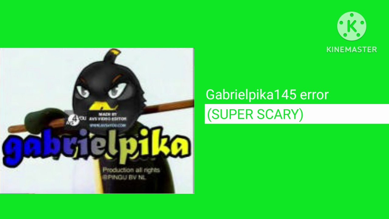 Gabrielpika145 error (SUPER SCARY)