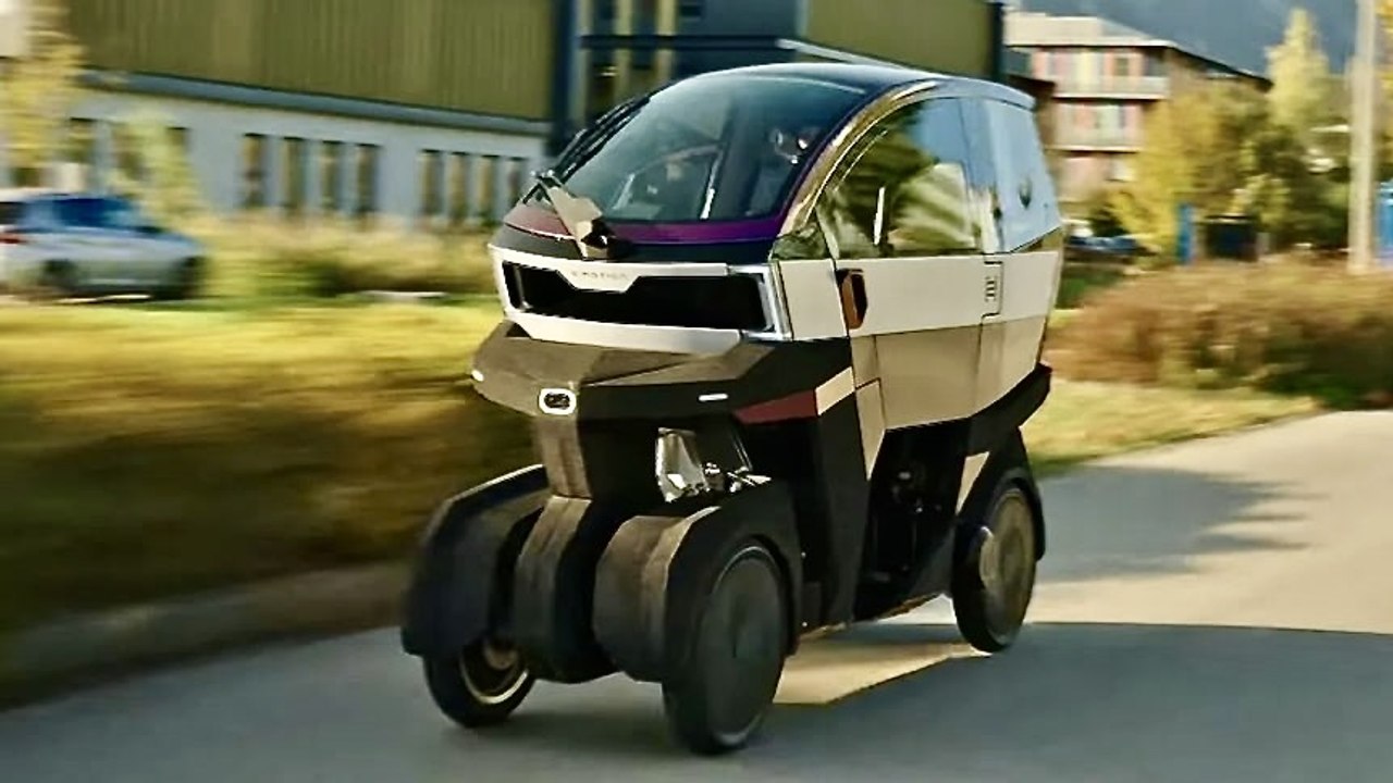 Great Car-Motorbike Hybrid - Electric Micro Vehicle - AEMotion