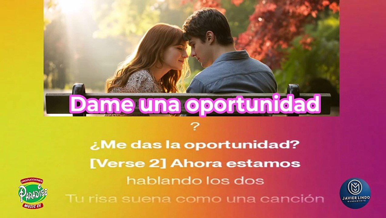 DAME UNA OPORTUNIDAD AUTOR JAVIER LINDO M.