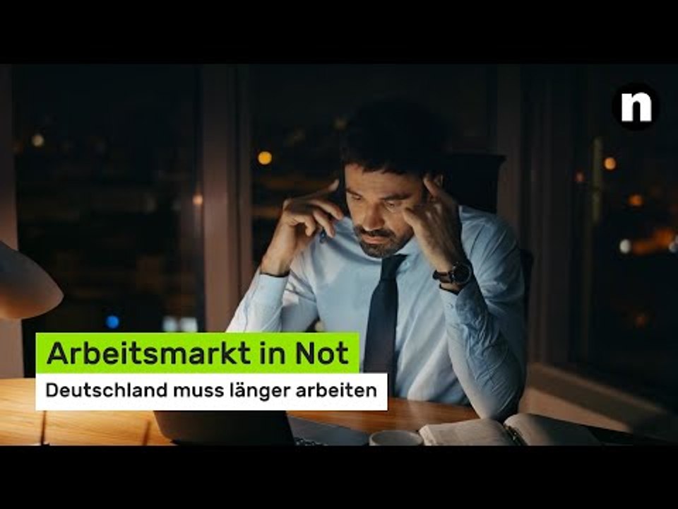 Arbeitsmarkt in Not: Millionen fehlen im Jobmarkt – Deutschland muss länger arbeiten
