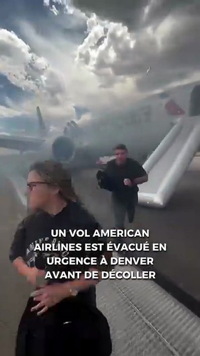 Panique à l’aéroport, l’avion prend feu avant le décollage !