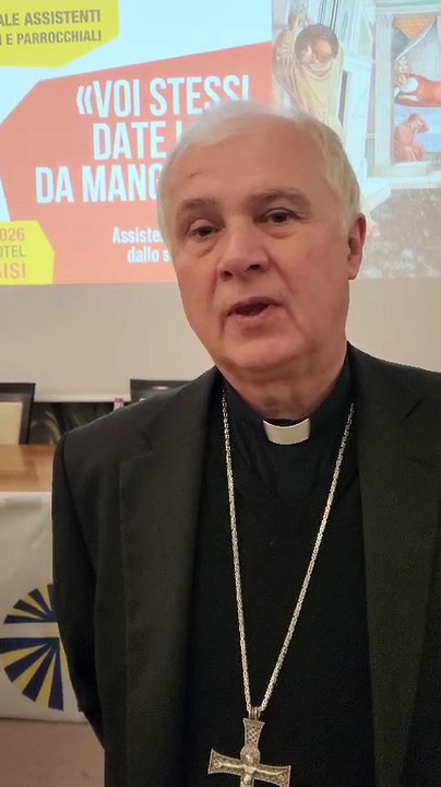 Mons. Claudio Giuliodori Assistente generalecACI e Assistente generale dell'Universit? Cattolica del Sacro Cuore, video intervista