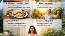 5 Kebiyaasan pagi yang bisa cegah asam urat kambuh lagi
