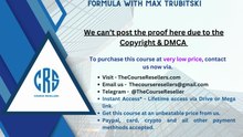 Thecourseresellers.com - High Ticket University – First 100k Formula with Max Trubitski