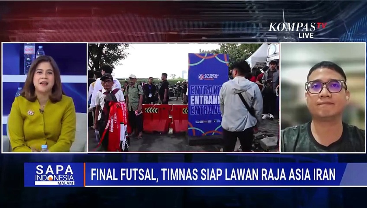 [FULL] Pengamat Sepakbola Firzie Idris Baca Peluang Juara Timnas Futsal Indonesia vs Iran