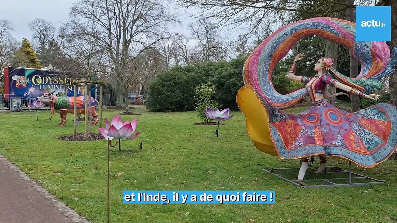 Dans les coulisses de l'Odyssée Lumineuse au Parc Floral d'Orléans