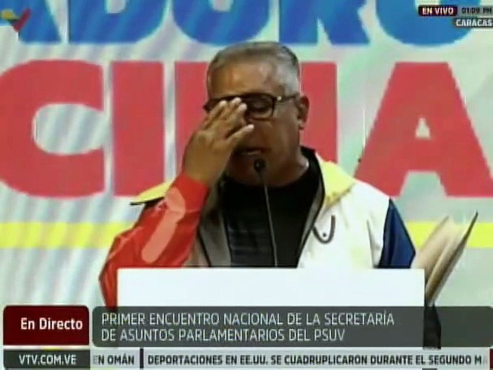 Diputado a la AN Pedro Carreño presenta ponencia sobre el control político parlamentario