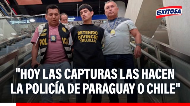 Cae alias 'JJ' antes de fugar: Hoy las capturas las hacen la Policía de Paraguay o de Chile
