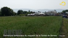 Brève: suspension des activités de la Ferme de Bernex