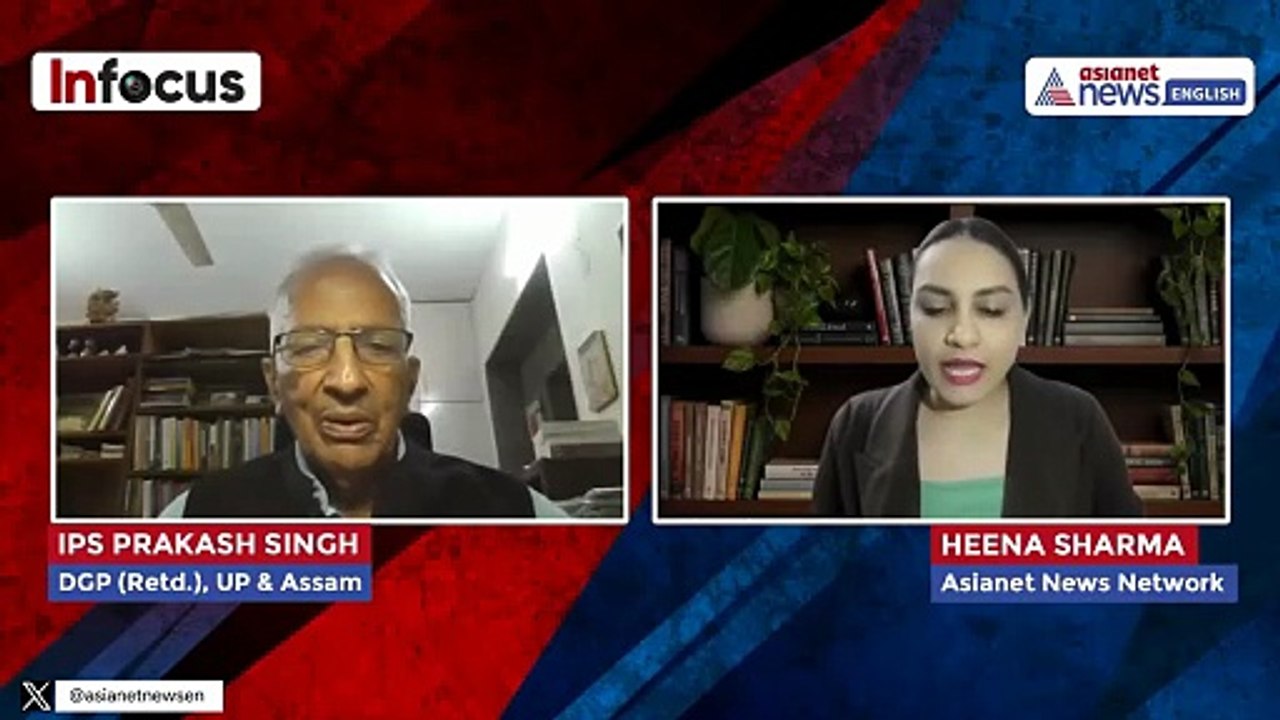 Ex-DGP UP Prakash Singh EXCLUSIVE | Inside the White Collar Terror Network | Delhi Red Fort Blast